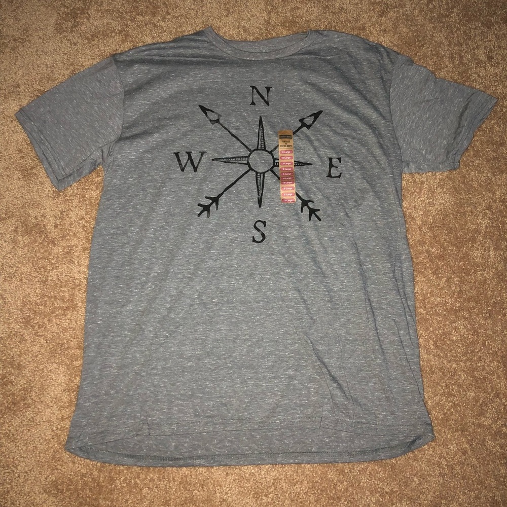 Gray Graphic Tee